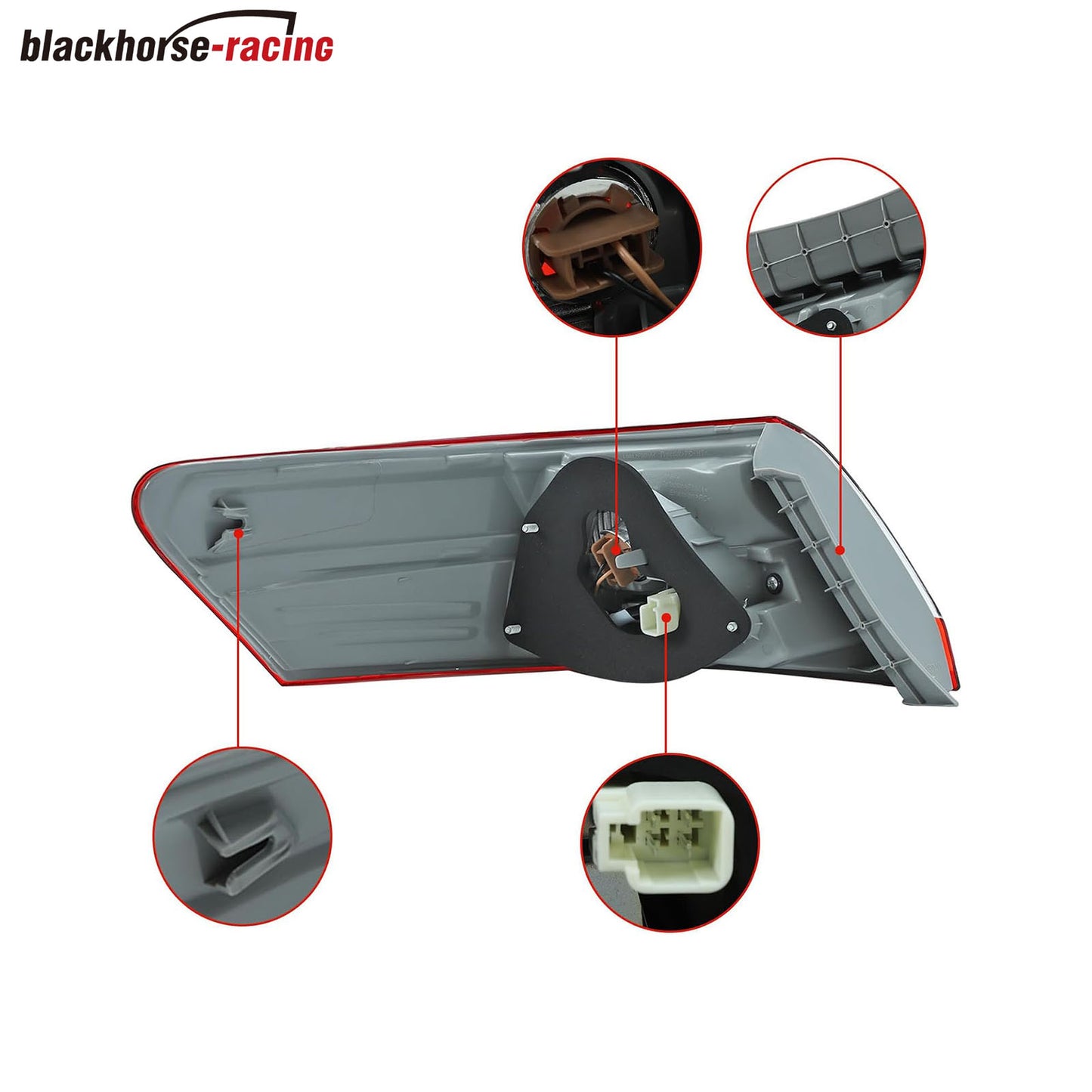 
                  
                    Rear Tail Light Brake Lamp Passenger Right Side Compatible with Toyota Camry 2010-2011 (Submodel: Base, LE, SE, XLE)
                  
                