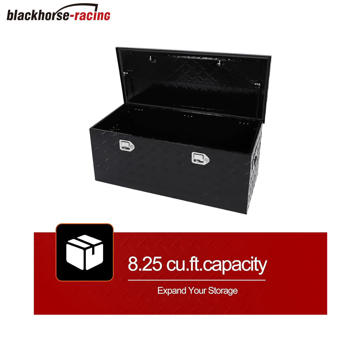 
                  
                    Truck Bed Tool Kit – Heavy-Duty Aluminum (44 "× 18" × 18", Black)
                  
                