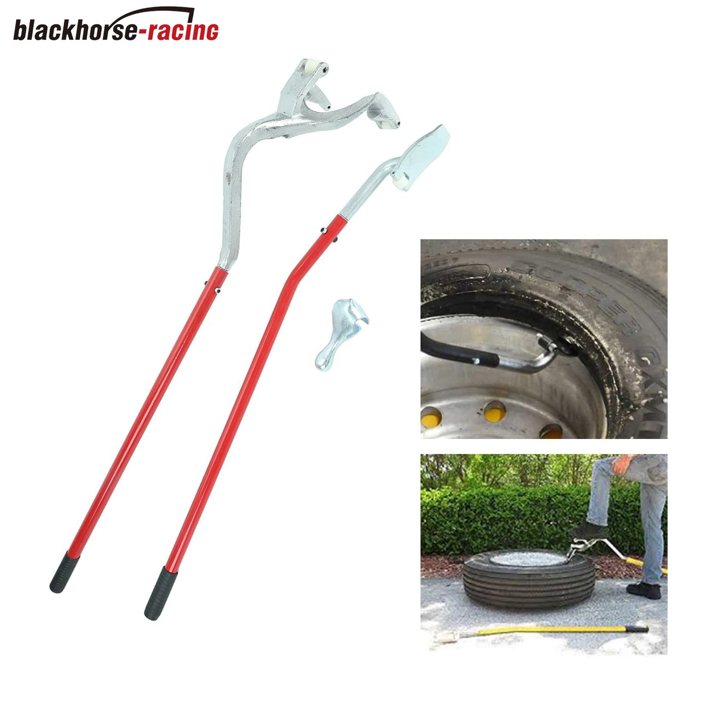 
                  
                    17.5" to 24.5" Tire Changer Mount Demount Removal Tool Tubeless Truck Extra Bead Keeper Red
                  
                