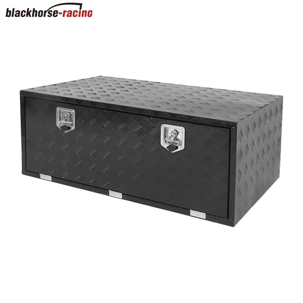 Aluminum Truck Tool Box,Underbody Tool Box Organizer for Pickup Truck,RV,Trailer,Tool Box for Bed of Truck,Waterproof Tool Box with T-Handle Latch and Keys,48