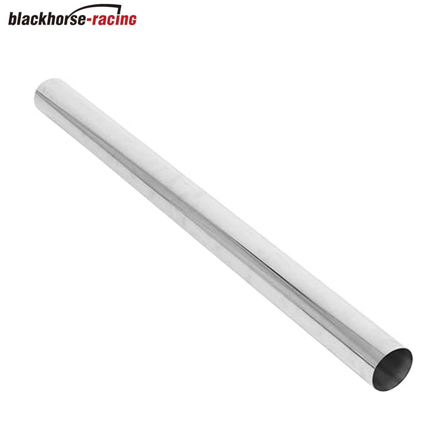 4" OD Mandrel Straight Exhaust Pipe,30" Long T304 Stainless Steel Mirror Polished 2-Inch Tubing Piping - www.blackhorse-racing.com