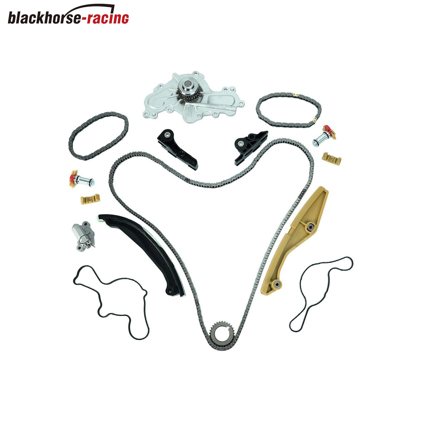 
                  
                    Timing Chain Kit with Water Pump Compatible with 2013-2017 Ford Edge Taurus Lincoln MKS MKX 3.5 3.7L
                  
                