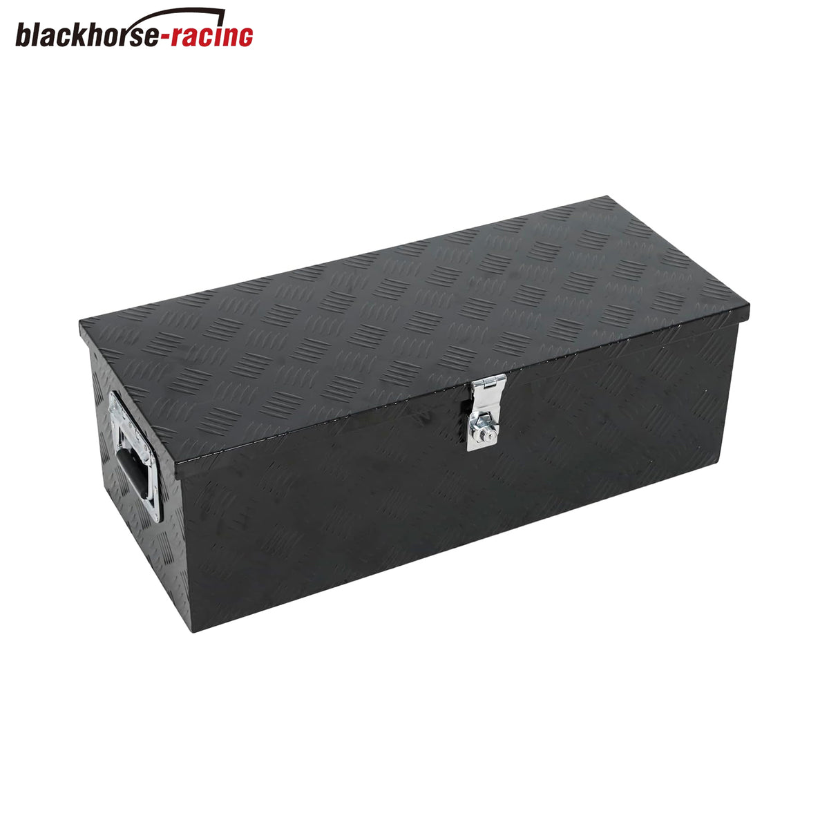 
                  
                    76.2 cm black aluminum base truck box with side handles – Heavy-duty pickup truck storage box – Trailer storage toolbox (76.2 × 33.0 × 25.4 cm)
                  
                