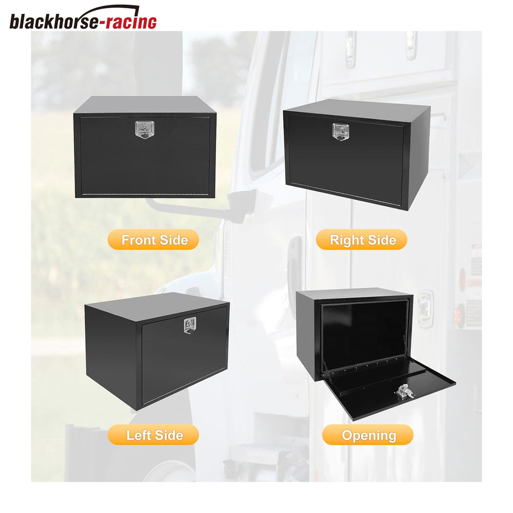 
                  
                    Underbody Truck Box Steel Storage Tool Box,36" L x 23" W x 23" H Tool Chest Organizer w/Lock and Keys For Pickup,Truck Bed, RV, Trailer,Heavy Duty Waterproof Blac box
                  
                