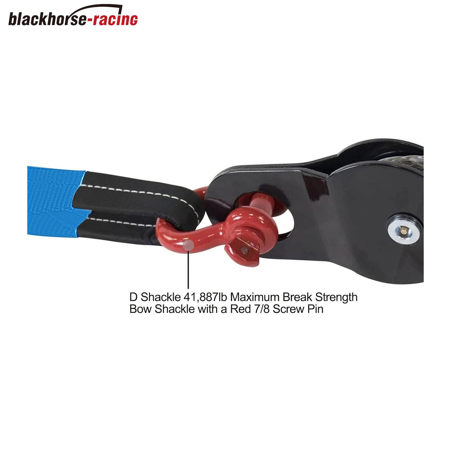 
                  
                    Heavy Duty Recovery Kit, 3" x 30' 14000lbs Tow Strap with 1/2" Soft Shackle Rope Synthetic Tow Recovery Strap 38,000LBS + 8 Ton Recovery Pulley Winch Snatch Block (Red)
                  
                