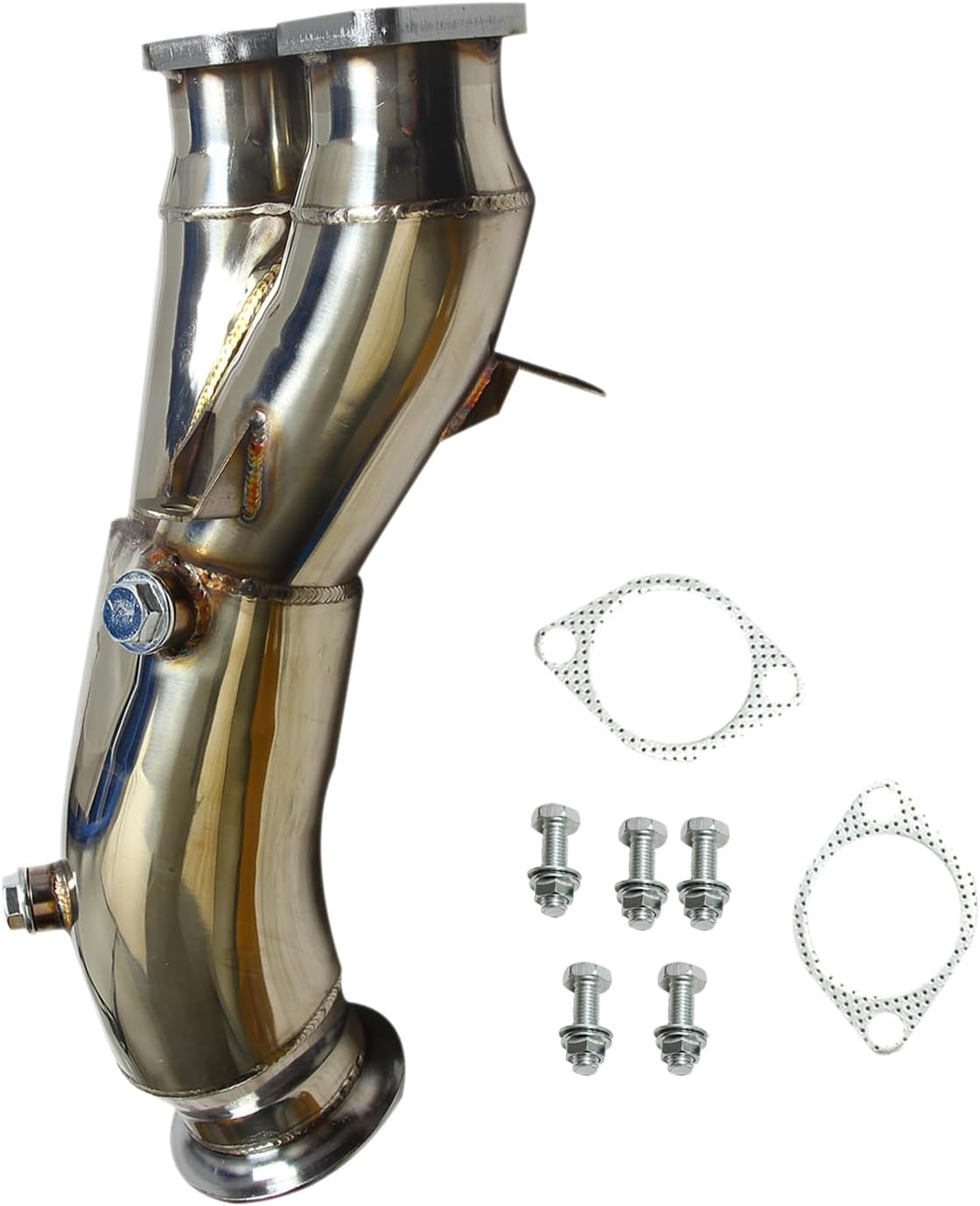 
                  
                    Polished Exhaust Pipe Assembly Fits BMW E82 E88 Turbo 2011-2012
                  
                