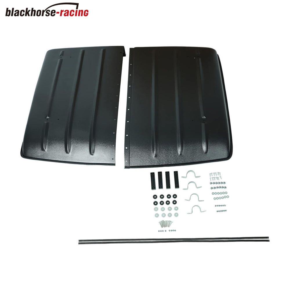 
                  
                    Hard Top Roof Black Compatible with 2005-2022 Kawasaki Mule 600 / 610 SX 4X4# KAF600-005B ,2-piece Combination Roof
                  
                