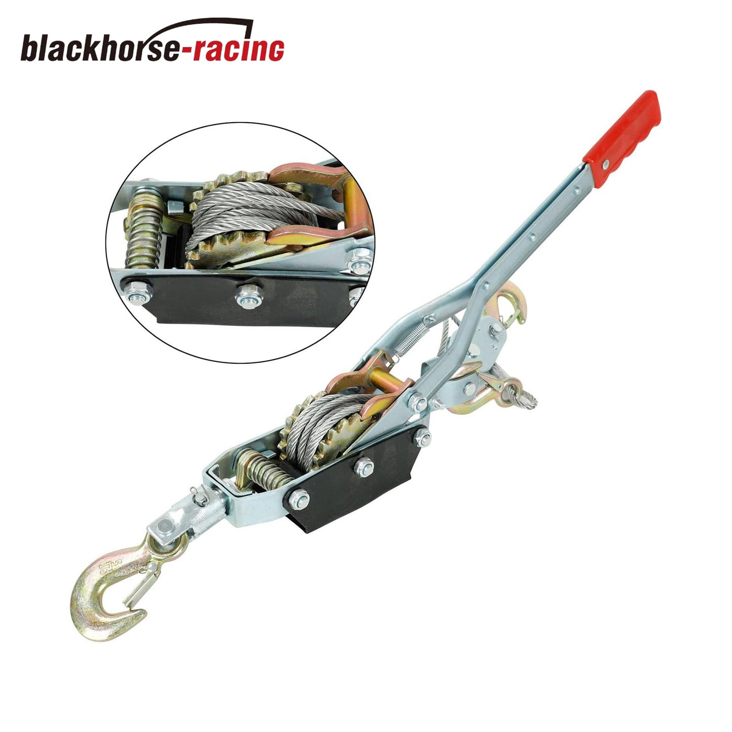 
                  
                    5 Ton Hand Puller Heavy Duty Winch Pull Hoist Come Along Cable Lever with 3 Hooks, Automotive Hoist Hand Winch Cable Puller Stretcher Lift
                  
                