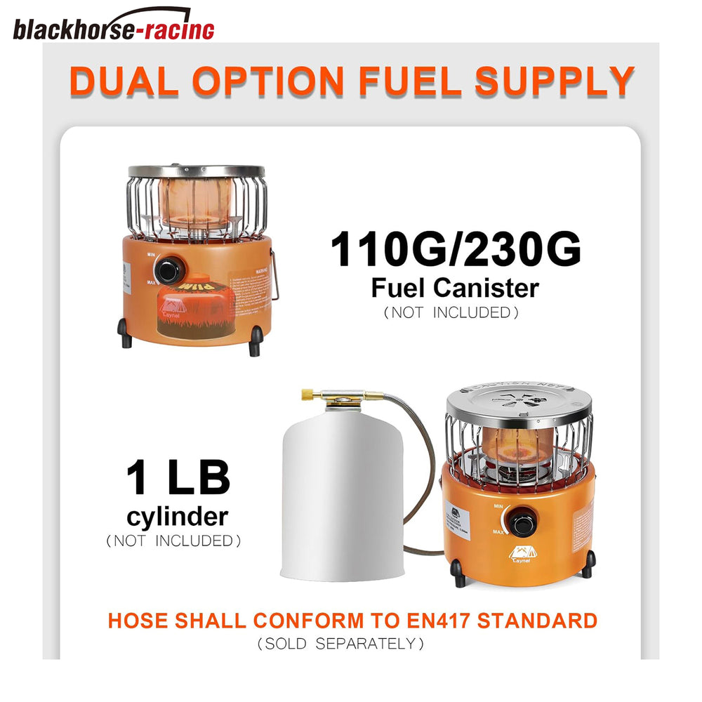 
                  
                    2 in 1 Portable Propane Heater and Stove, Outdoor Camping Liquefied Gas Stove, Ice Fishing Hiking Hunting Survival Emergency Tent Multifunctional Handheld Heater (Orange)
                  
                