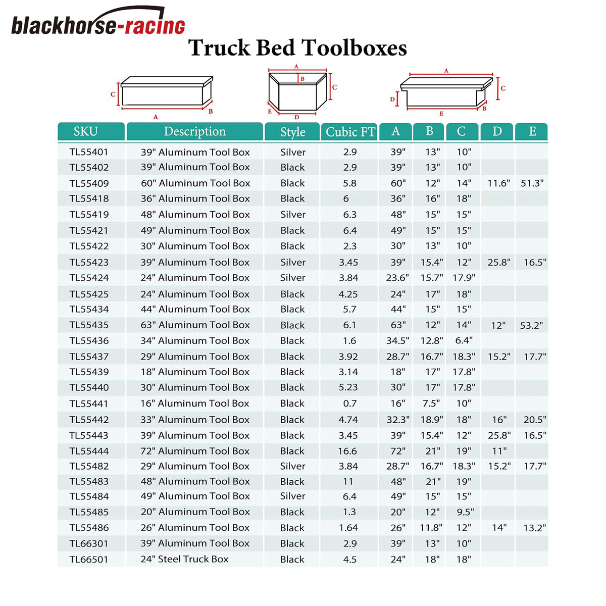 
                  
                    Aluminum striped truck toolbox – Pickup truck lathe tool kit; RV trailer toolbox – Storage box with side handle, lock and key – 49 x 15 x 15 inches (approx. 124.5 x 38.1 x 38.1 x 38.1 cm), Silver
                  
                