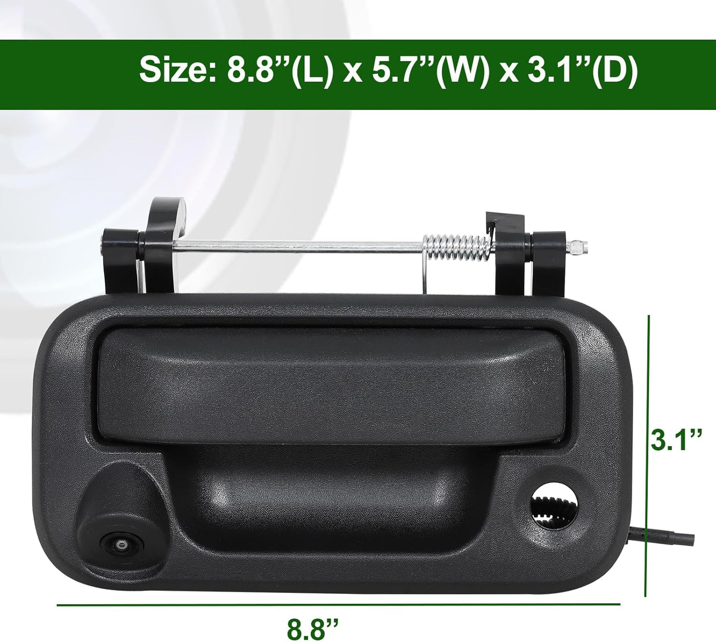 
                  
                    Tailgate Handle Backup Camera Compatible with Ford F-150 2004-2014, Tailgate Rear View Camera with 170° Viewing Angle Compatible with Ford F250 F350 F450 F550 2008-2016
                  
                