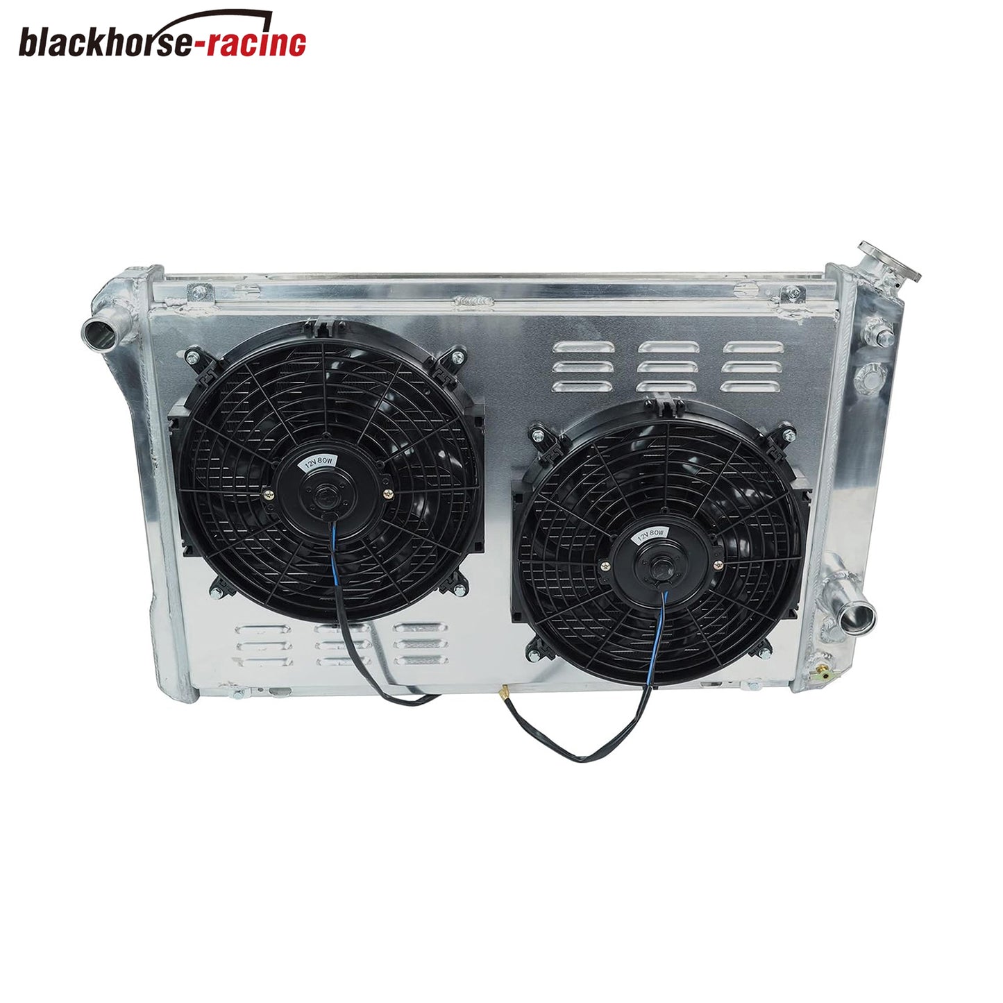 
                  
                    3 Row Full Aluminum Cooling Radiator +12V 10 blades Shroud Fan Compatible with 1982-1992 Chevy Camaro/Firebird,Manual Transmission Models Only
                  
                
