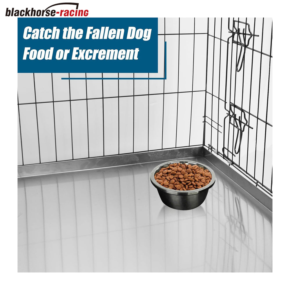 
                  
                    35.5"x21.9" Stainless Steel Tray Replacement Pan for Pet Cage Dog Crate Kennel, Flat Bottom Tray, Leakproof Liner
                  
                