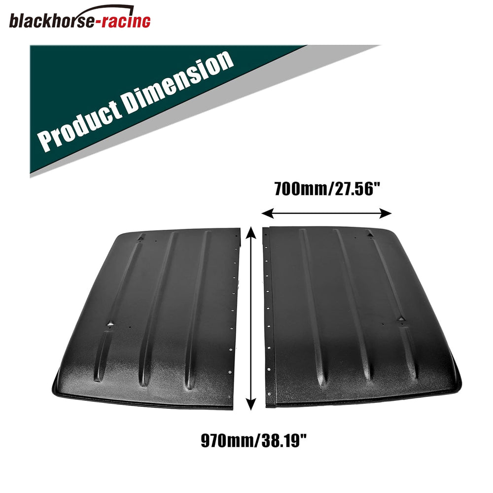 
                  
                    Hard Top Roof Black Compatible with 2005-2022 Kawasaki Mule 600 / 610 SX 4X4# KAF600-005B ,2-piece Combination Roof
                  
                