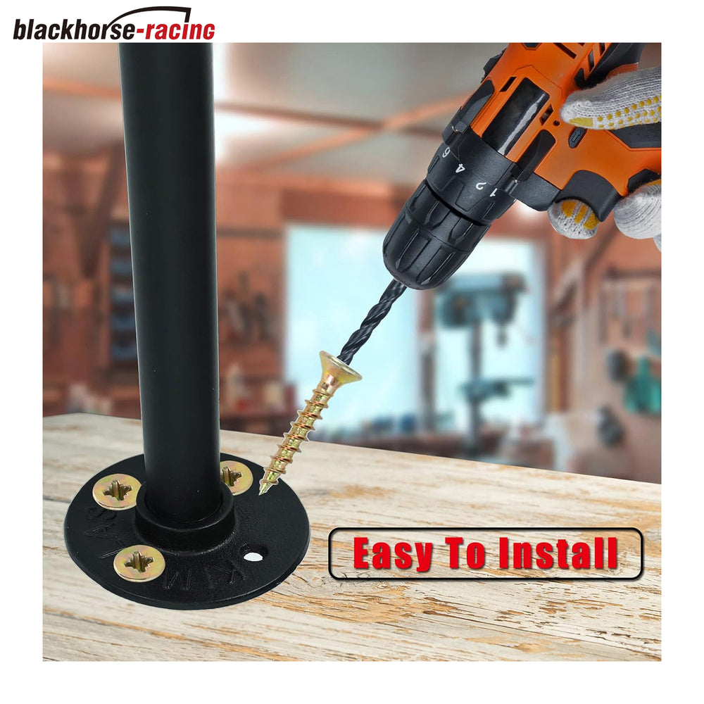 
                  
                    38 inch Metal Table Legs H-Shape Furniture Leg with Floor Protectors DIY Projects Modern Industrial Style Black Metal Leg,Set of 2
                  
                