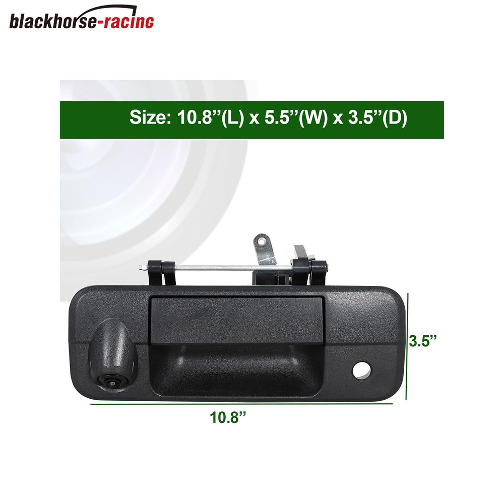 Tailgate Handle Rear View Backup Camera Compatible with Toyota Tundra 2007-2013 Replace for 690900C051, Waterproof Reverse Camera with 170° Rear Viewing Angle