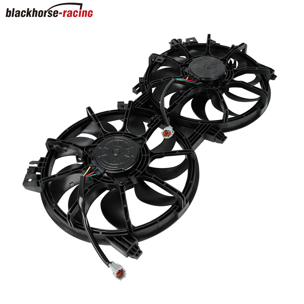 
                  
                    Dual AC Condenser Radiator Cooling Fan Assembly Compatible with 2007-2011 Nissan Altima Maxima #21481JA100 214819N00A 21484JA000 21481JA000 NI3115134 621660 620453
                  
                