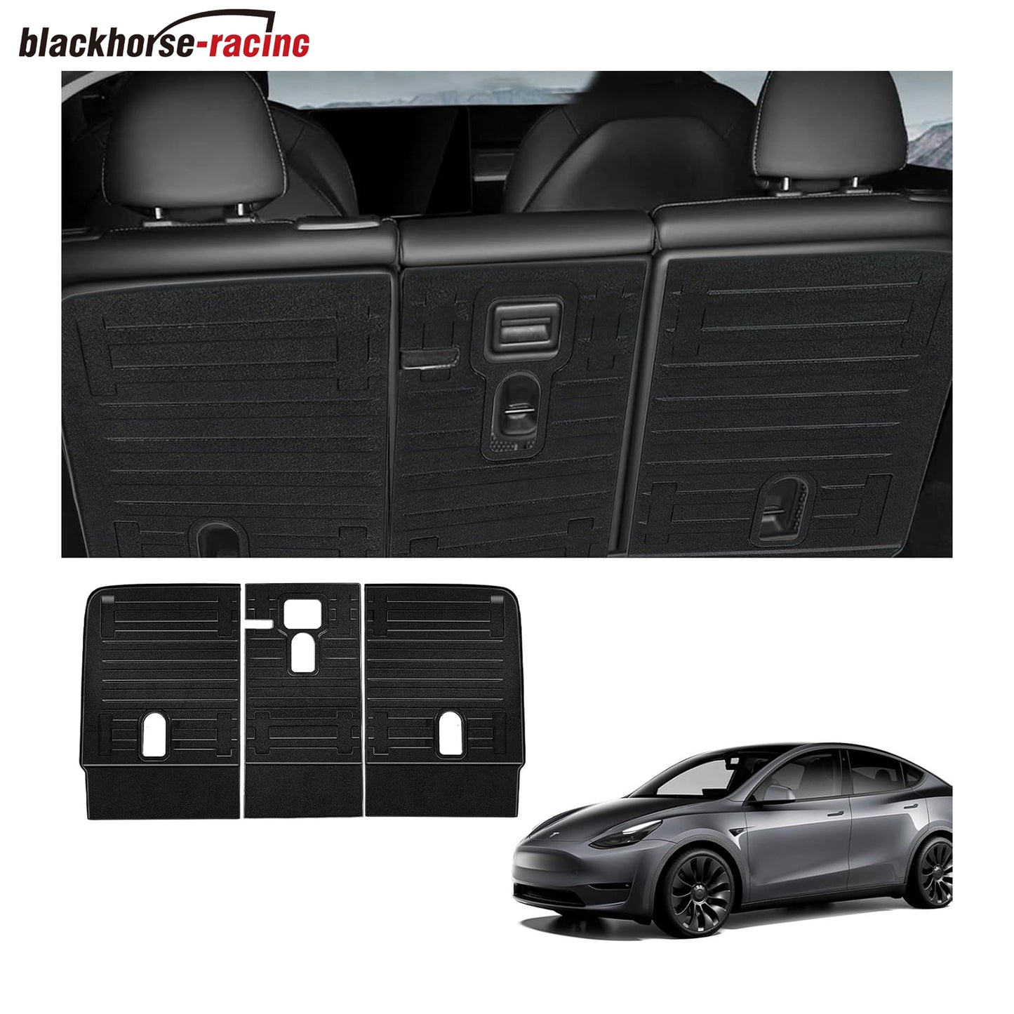 
                  
                    TPE Rear Truck Backrest Mat Competible with Tesla Model Y 2020-2023 2024 2025 Trunk Mat Cargo Liner All Weather Back Seat Protector 5-Seater
                  
                