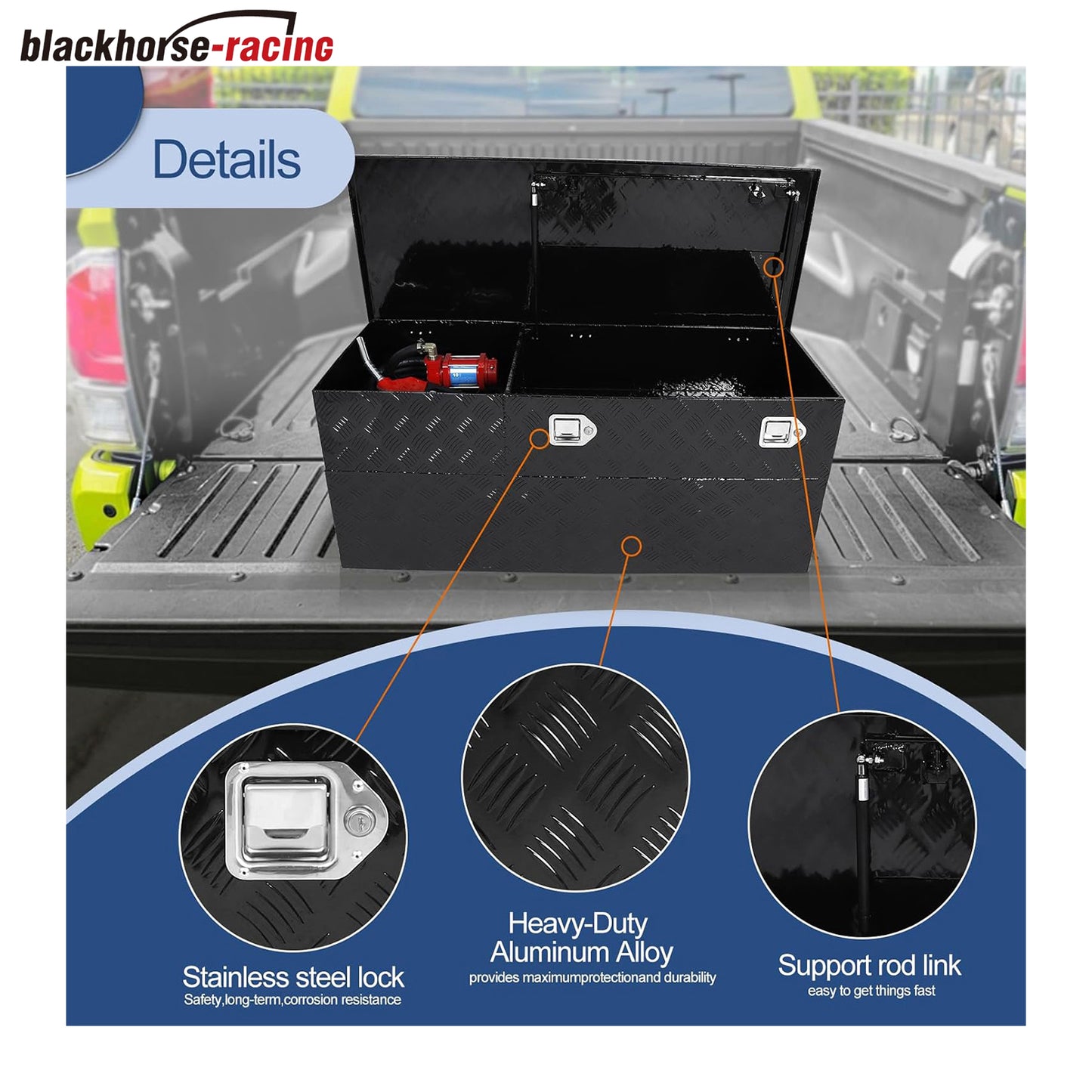 
                  
                    Fuel Transfer/Auxiliary Tank/Toolbox Combo with 10 GPM Pump, Auto Fueling Nozzle, 13FT Hose, 51 Gallon
                  
                