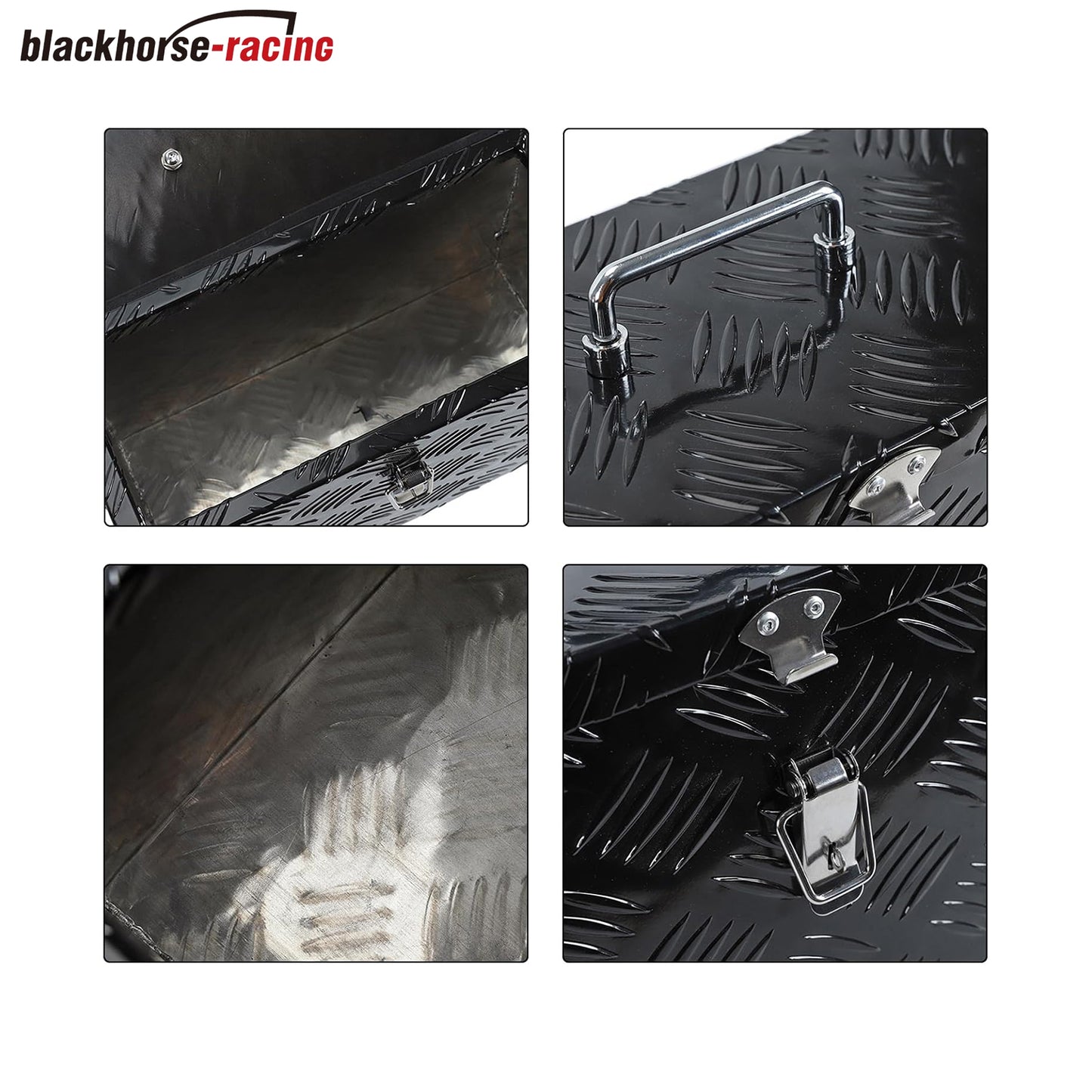 
                  
                    16 inch Aluminum Truck Bed Tool Box, Black, 16x7.5x10 Inch
                  
                