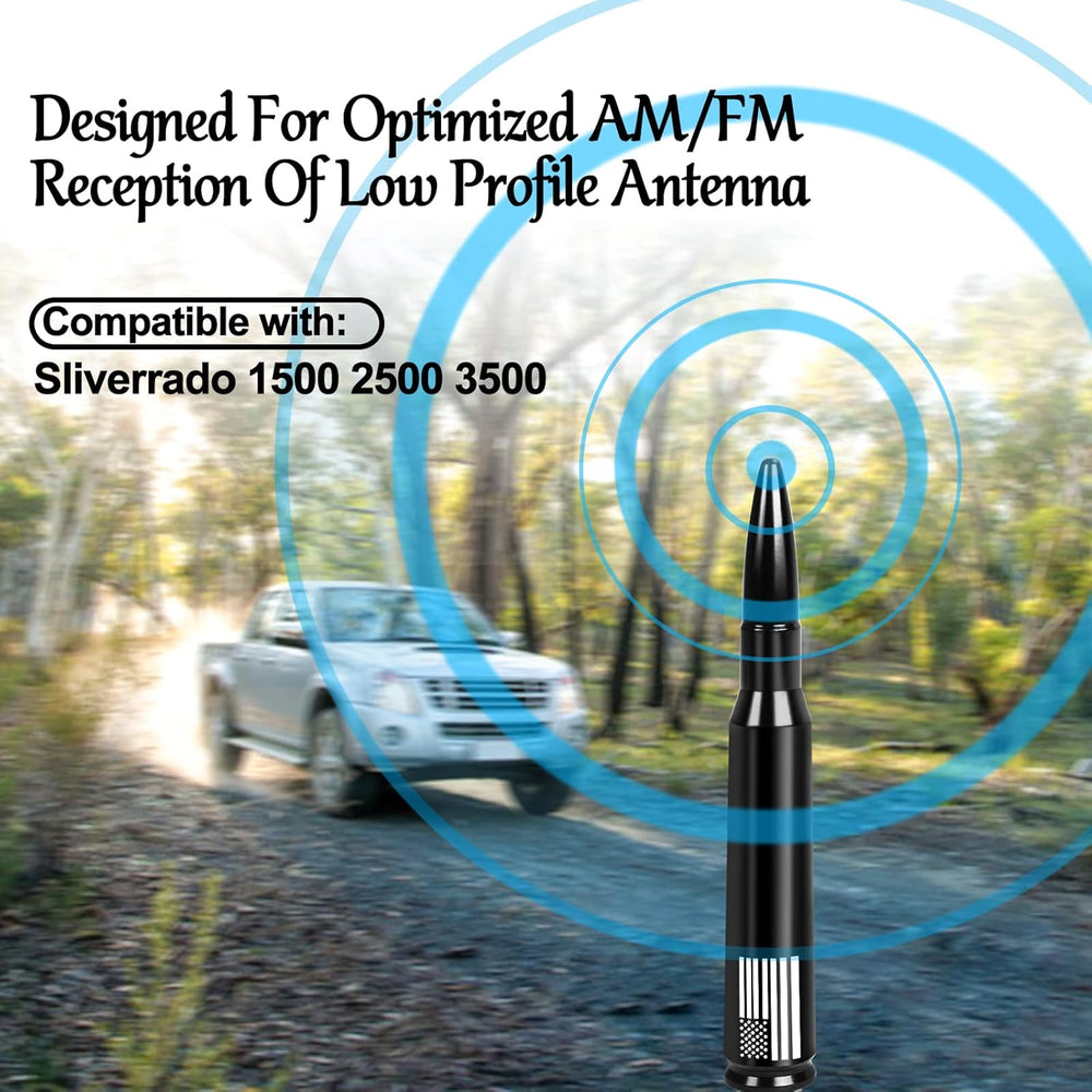
                  
                    5.7" Short Antenna for Car Truck Compatible with F150 2009-2023 and Silverado 1500 2500 3500, Radio Antenna Accessories
                  
                