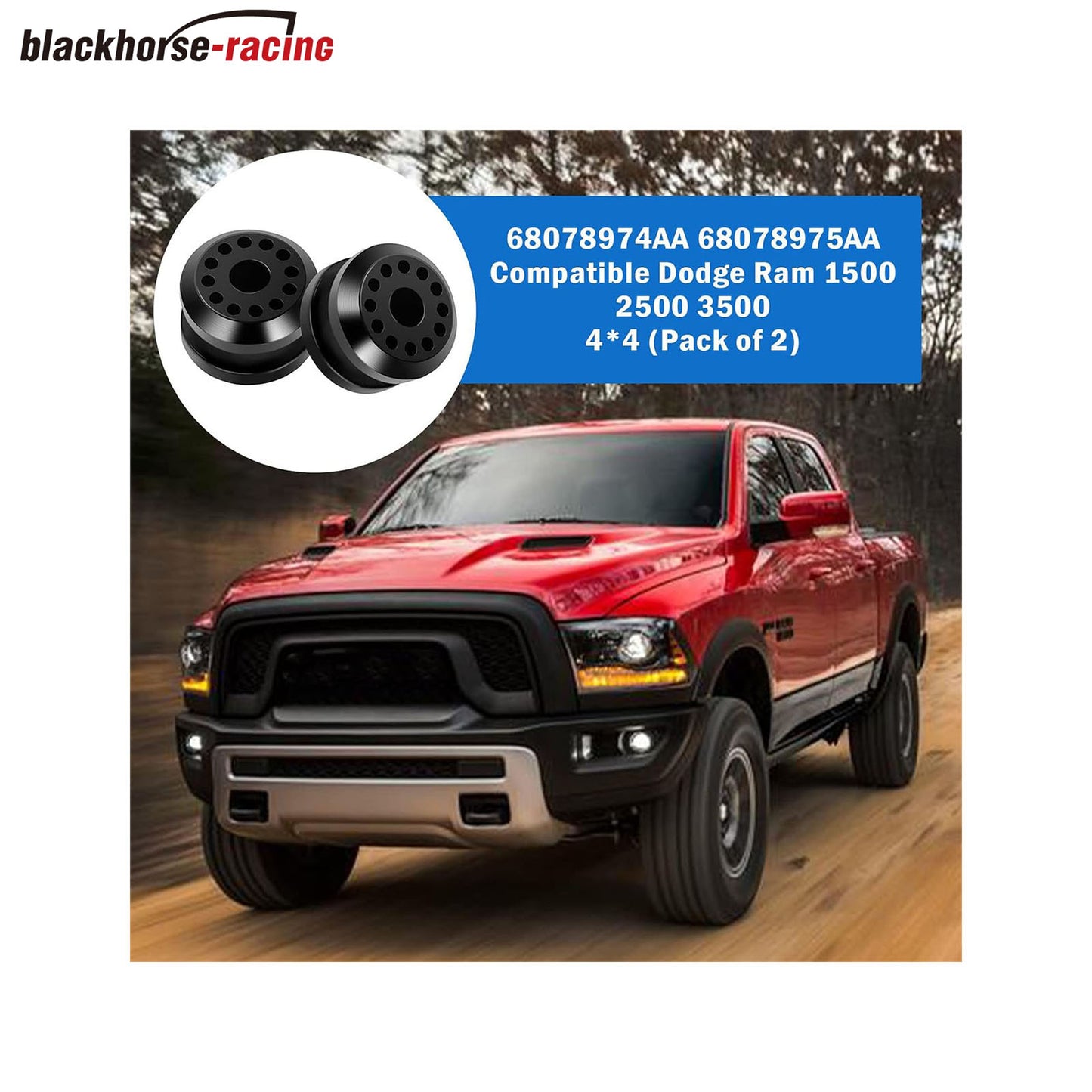 
                  
                    Transfer Case Shifter Linkage Bushing Grommet 68078974AA 68078975AA Transfer Case Control Lever Bushing Compatible with 02 10 Dodge Ram 1500 2500 3500 4X4 Pack of 2
                  
                
