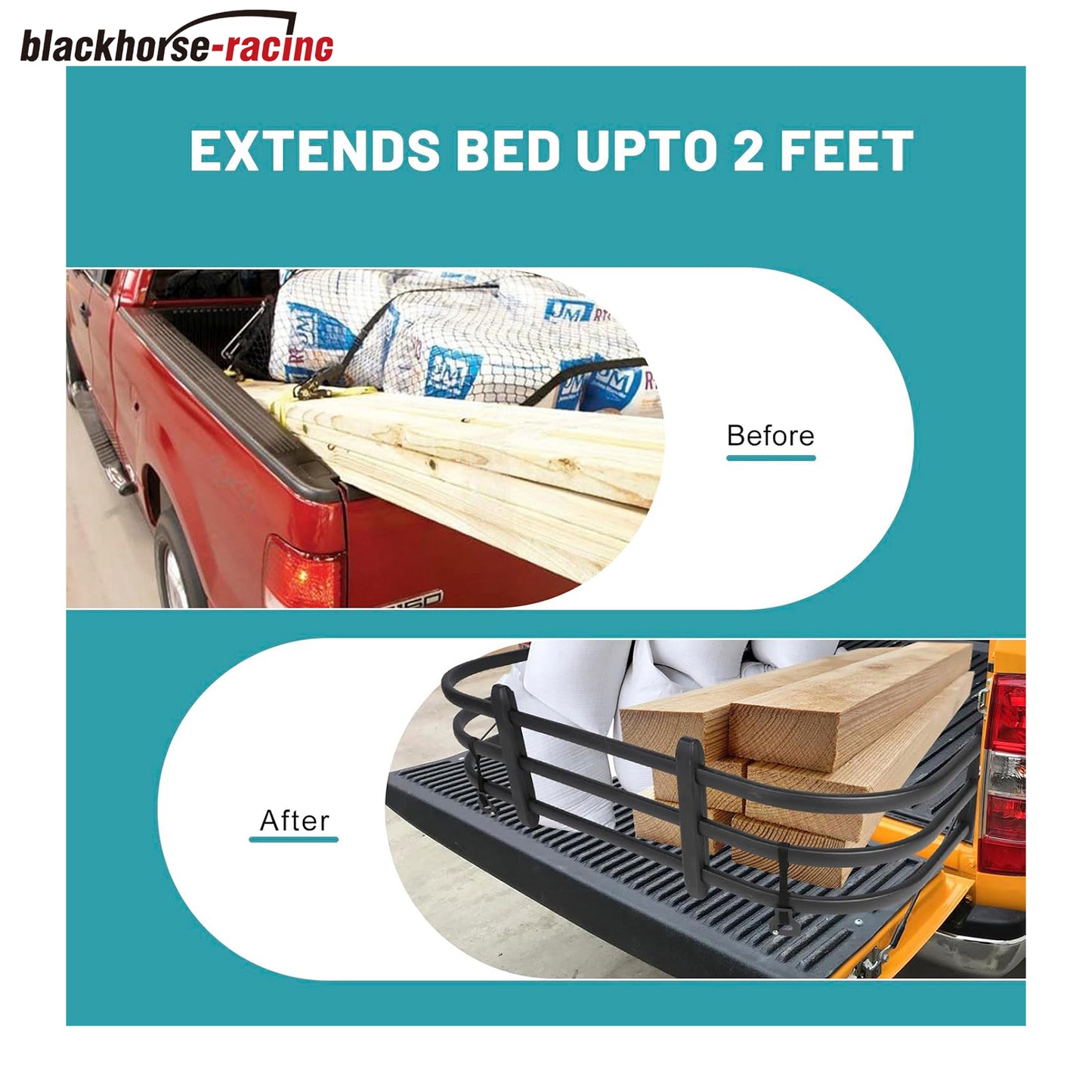 
                  
                    Truck Bed Extender Retractable 59 to 69 inches Competible with Ford Ram Silverado Sierra Tundra, Universal Full-Size Truck Bed Tailgate Extension
                  
                