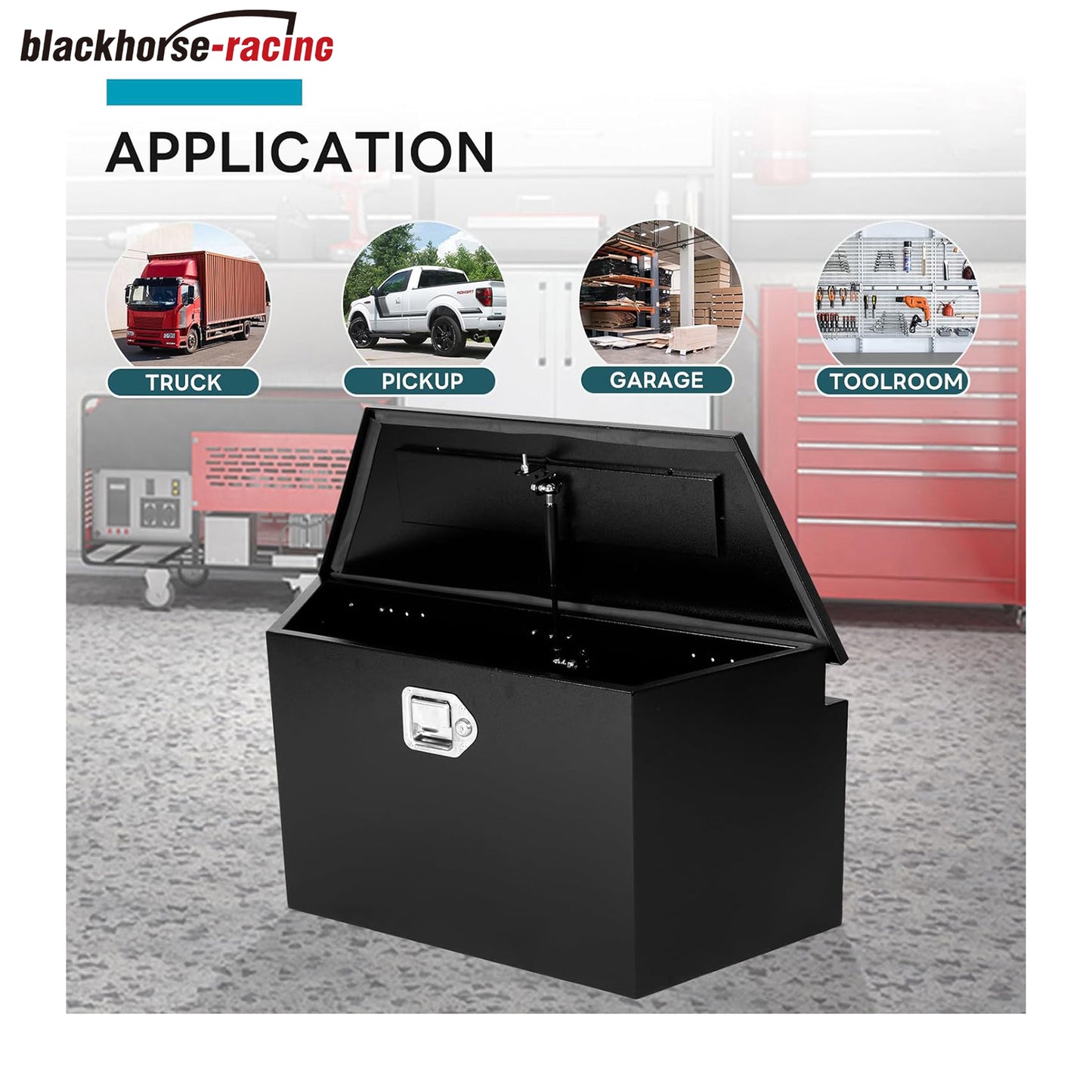 
                  
                    33 Inch Trailer Tongue Tool Box Steel Black Plated Truck ToolBox Pickup Truck Bed Storage with T-Handle Latch, Waterproof Job Box for RVs, ATVs, Trailers & More (33"x13.5"x15.7")
                  
                
