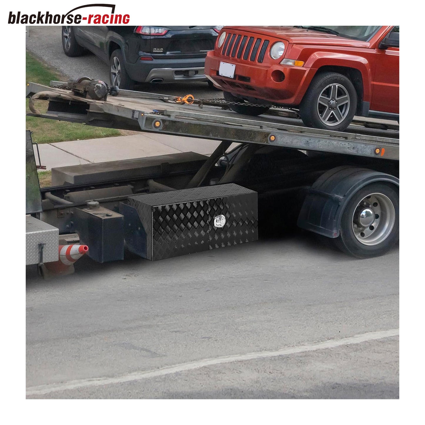 
                  
                    48 Inch Underbody Truck Box Aluminum with Barn Door,48" x 24" x 24" Tool Storage Organizer Toolbox For Pickup,Truck Bed,Van,Trailer,Heavy Duty Waterproof Black box
                  
                