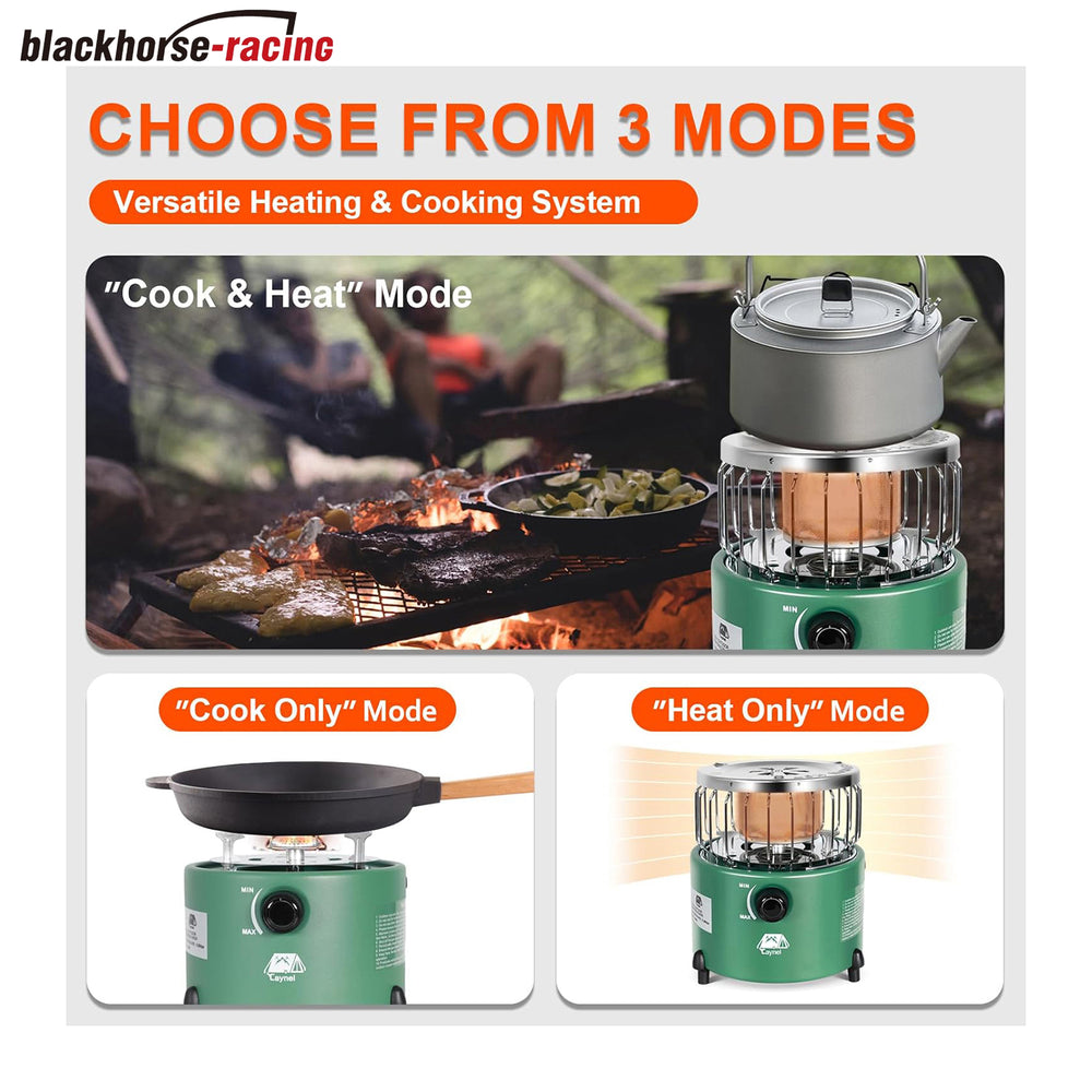 
                  
                    2 in 1 Portable Propane Heater and Stove, Outdoor Camping Liquefied Gas Stove, Ice Fishing Hiking Hunting Survival Emergency Tent Multifunctional Handheld Heater (Green)
                  
                