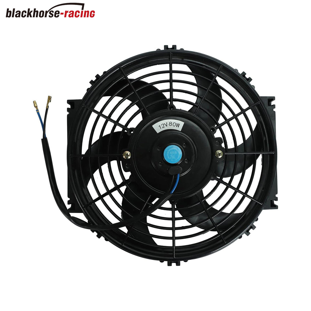 Universal 15 Row Radiator Remote Transmission Oil Cooler Aluminum with 10