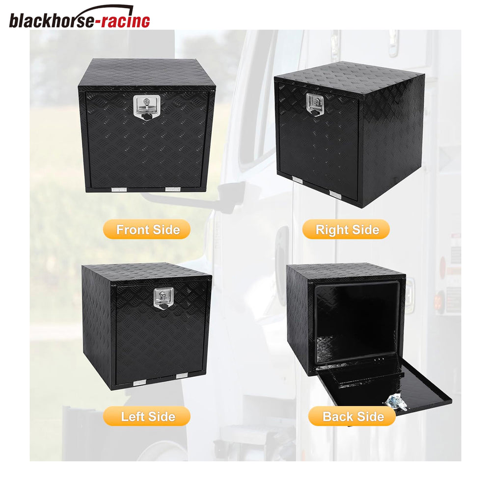 
                  
                    24 Inch Underbody Truck Tool Box Aluminum Storage Tool Box,24" x 24" x 24" Toolbox Organizer w/Lock and Keys For Pickup,Truck Bed, RV, Trailer,Heavy Duty Waterproof Black box
                  
                