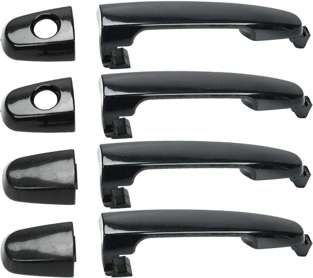 Front Rear Left Right Door Handle Set of 4 Replacement for Toyota Corolla Matrix 03-08