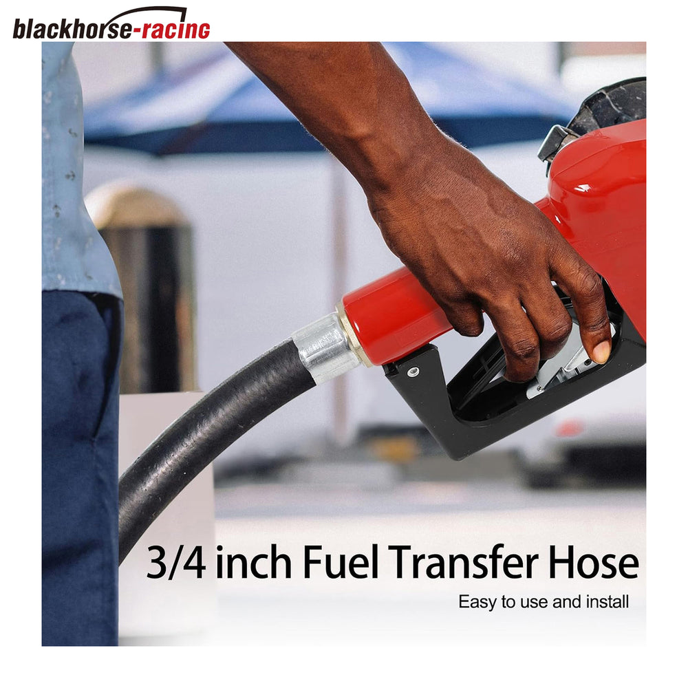 
                  
                    10FT 3/4" Fuel Transfer Hose,Farm Fuel Hose for Dispensing Gasoline Diesel Kerosene Biodiesel Black
                  
                