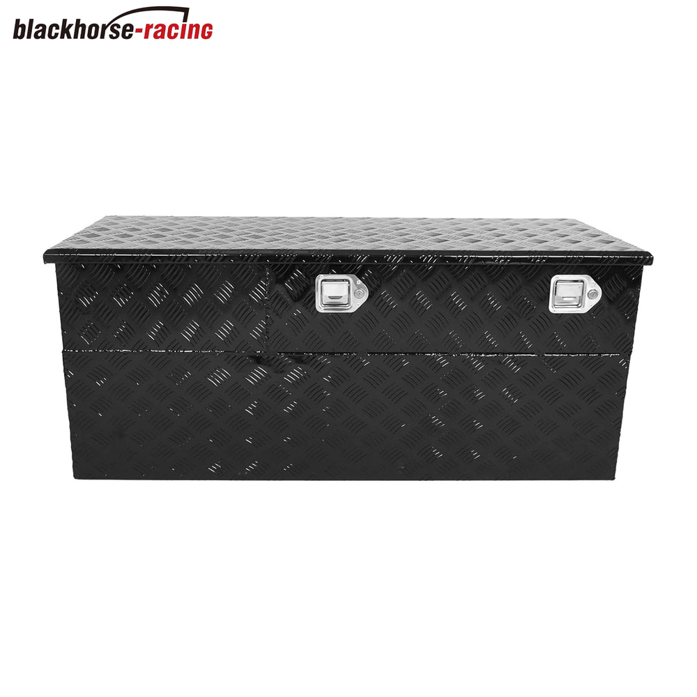 Fuel Transfer/Auxiliary Tank/Toolbox Combo with 10 GPM Pump, Auto Fueling Nozzle, 13FT Hose, 51 Gallon