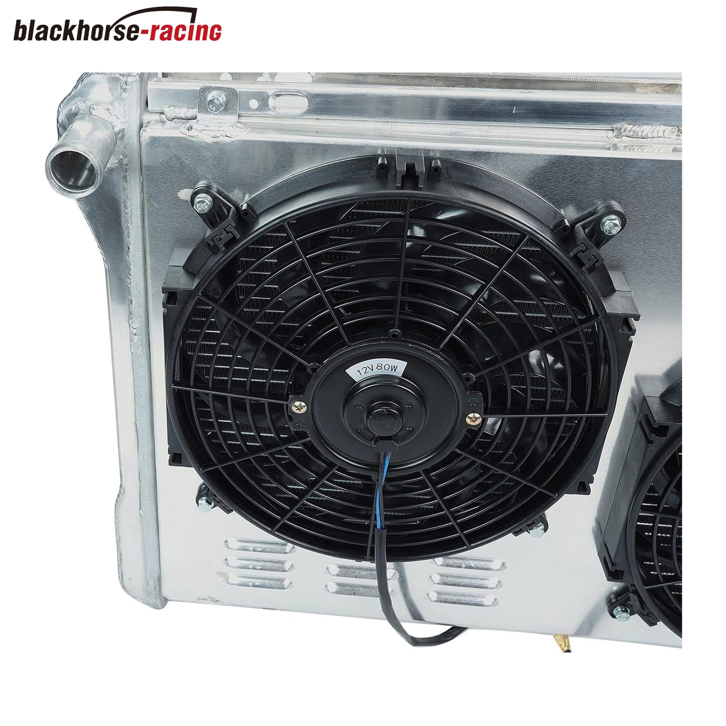 
                  
                    3 Row Full Aluminum Cooling Radiator +12V 10 blades Shroud Fan Compatible with 1982-1992 Chevy Camaro/Firebird,Manual Transmission Models Only
                  
                