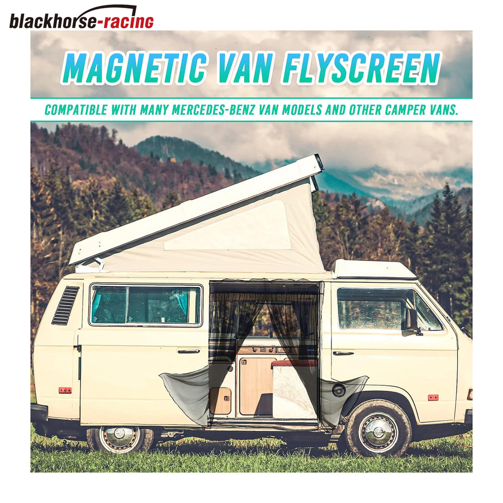 
                  
                    Magnetic Van Bug Fly Screen Replacement for Mercedes Sprinter Vans and Other Campervans, Magnetic Mosquito Net for Motorhome RV Sliding Door Van Screen Bug Mesh - Small
                  
                