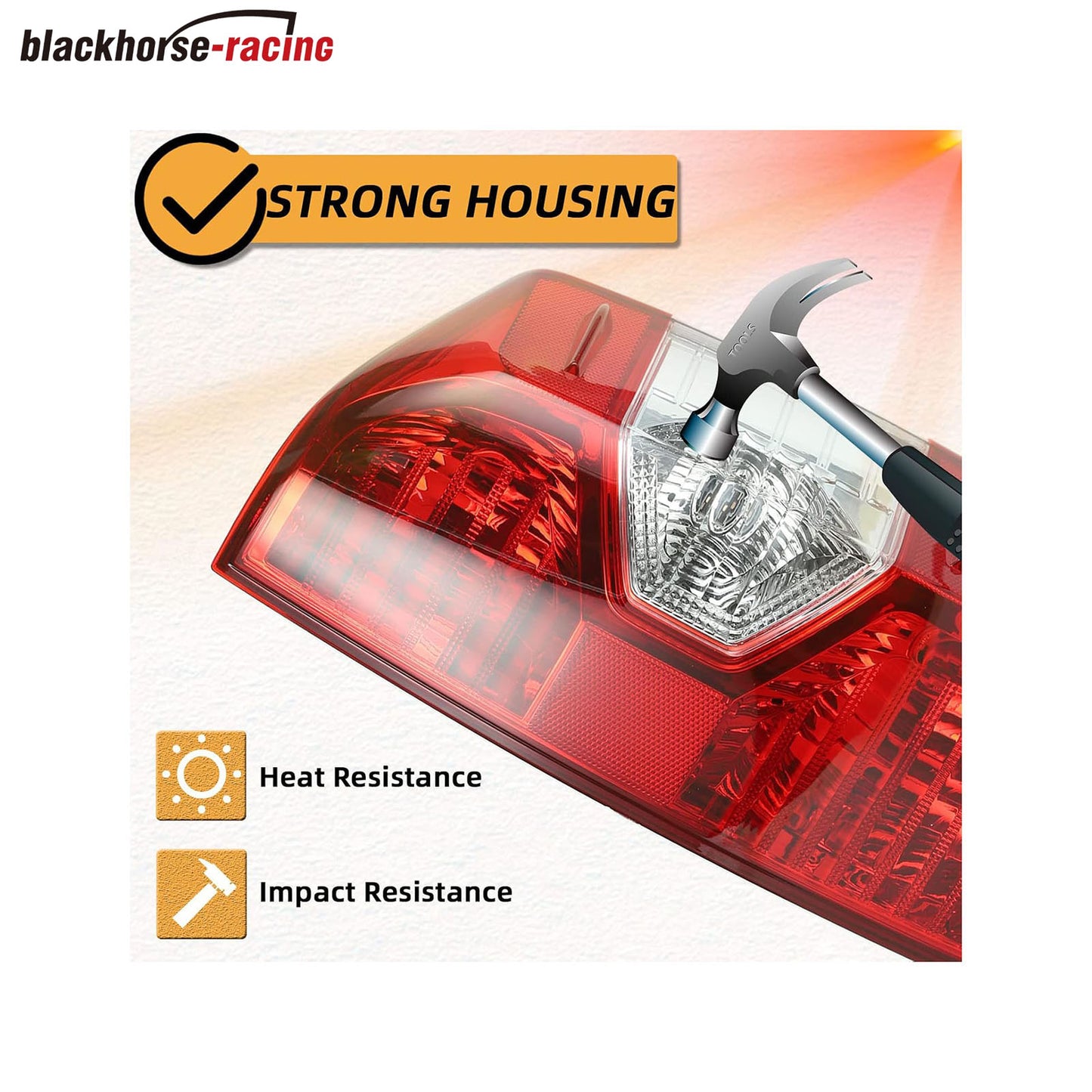 
                  
                    Left Driver Side Rear Tail Light Brake Lamp Assembly Housing, Compatible with Toyota Tundra 2014 2015 2016 2017 2018 2019 2020 2021, Replace 81560-0C101, TO2800193
                  
                