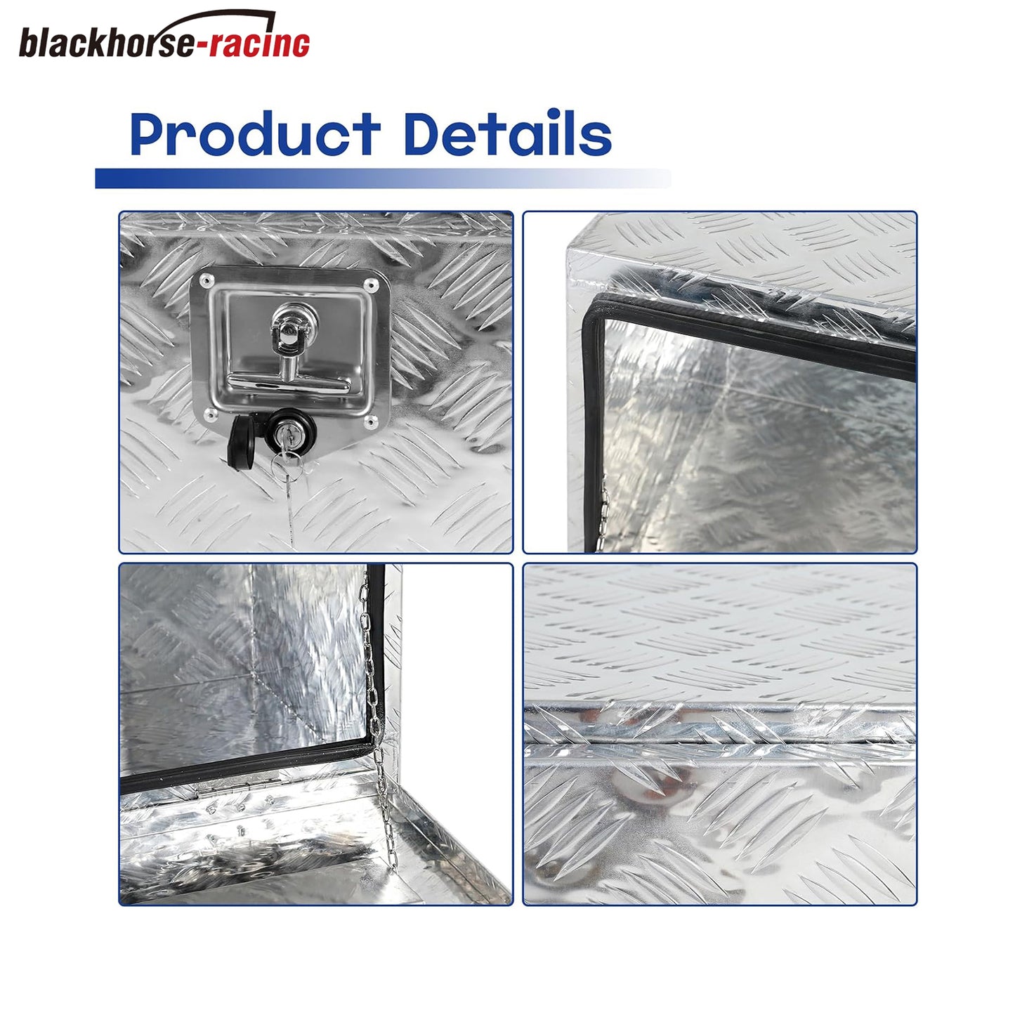 
                  
                    Overall dimensions: 30 inches (length) × 13 inches (width) × 13 inches (height); please select the 76.2 cm × 43.1 cm Silver Aluminum Alloy Heavy-Duty Pickup Truck Lathe (5-piece tire tool kit) – Trailer Storage Tool Kit with Lock and Key.
                  
                