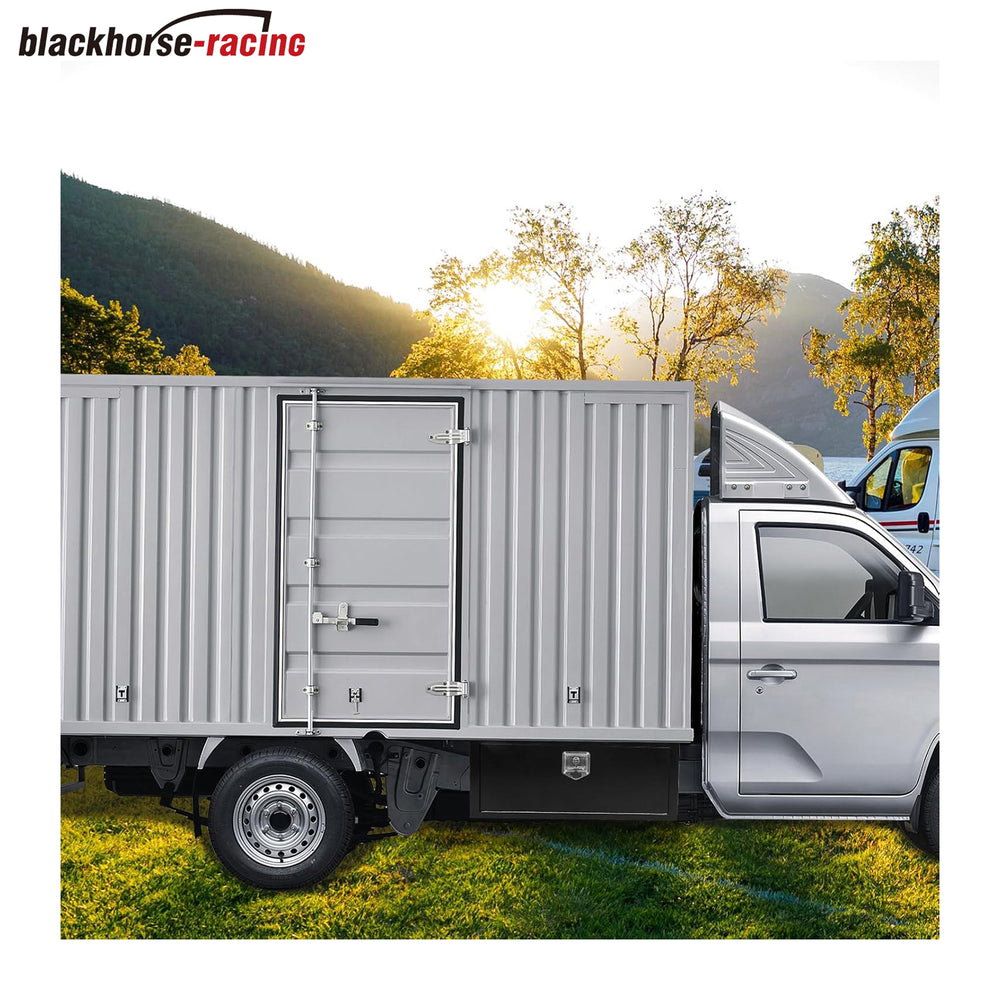 
                  
                    Black Steel Underbody Truck Tool Box with T-Handle Lock,Heavy Duty Truck Tool Box Truck Storage Organizer Tool Box Chest For Storage Smooth Surface,Waterproof-36"x 12"x 14" inch
                  
                