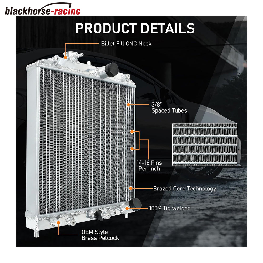 
                  
                    3Row Aluminum Core Cooling Radiator For 1992-2000 Civic EG EK/DEL SOL/Integra
                  
                