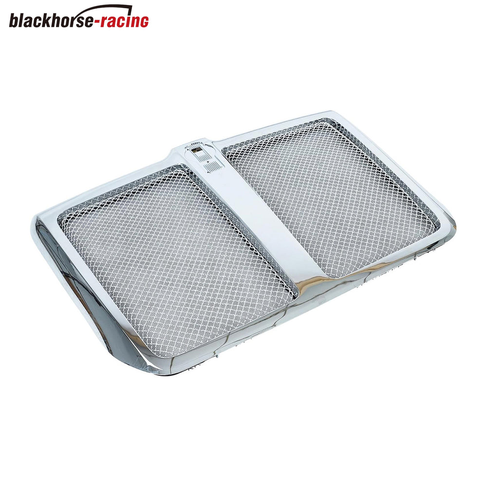 Chrome Front GRILLE GRILL Radiator with Bug Screen Replacement for 2015-2022 Kenworth T680 L29-6155-100 L45-6064-110