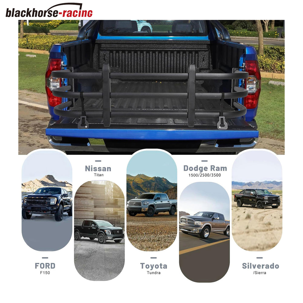 
                  
                    Truck Bed Extender Retractable 59 to 69 inches Competible with Ford Ram Silverado Sierra Tundra, Universal Full-Size Truck Bed Tailgate Extension
                  
                