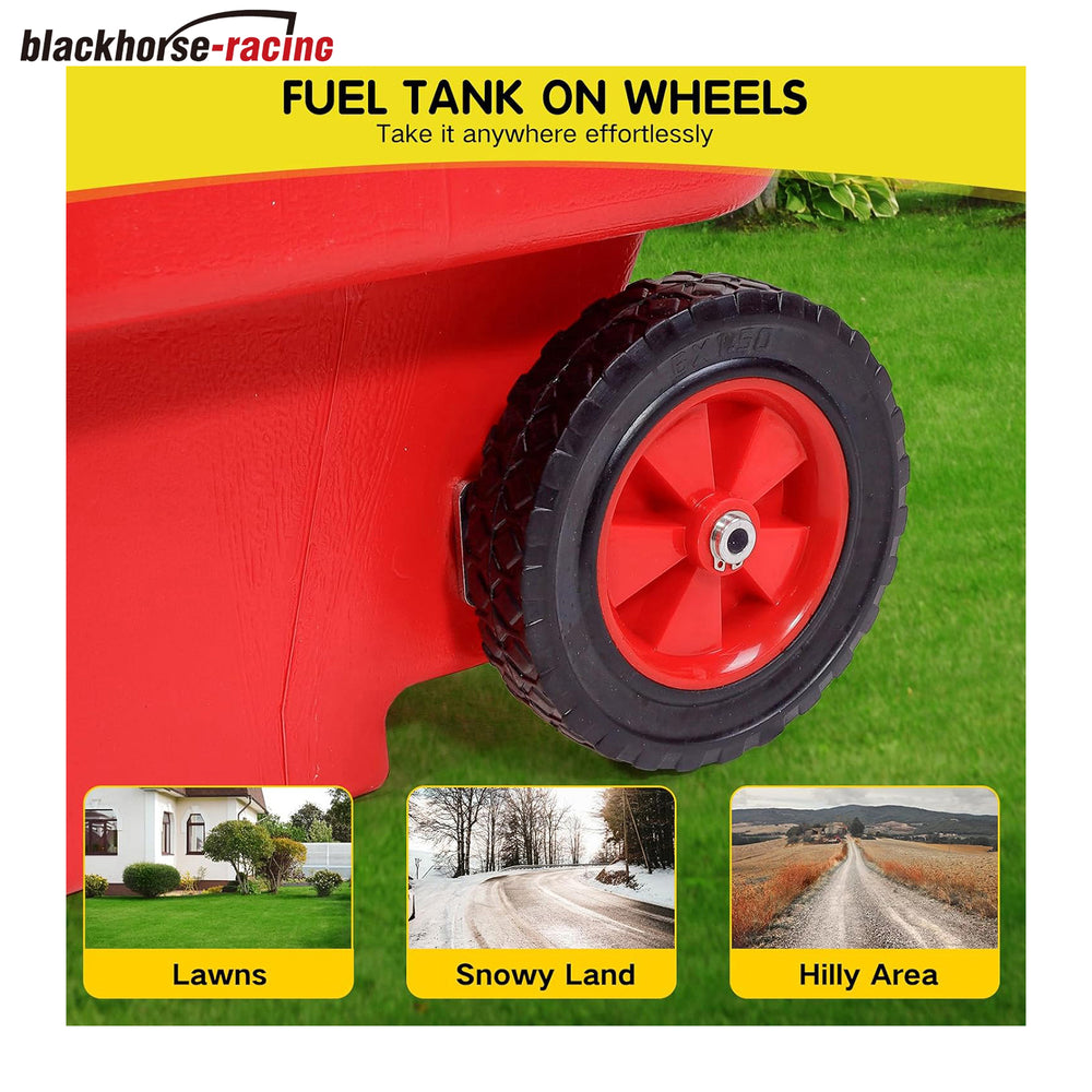 
                  
                    16 Gallon 60L Portable Fuel Caddy Tank with 12V DC Electric Gasoline Diesel Fuel Transfer Pump, Switch Control, Wheels, for Gasoline Diesel Kerosene & More
                  
                