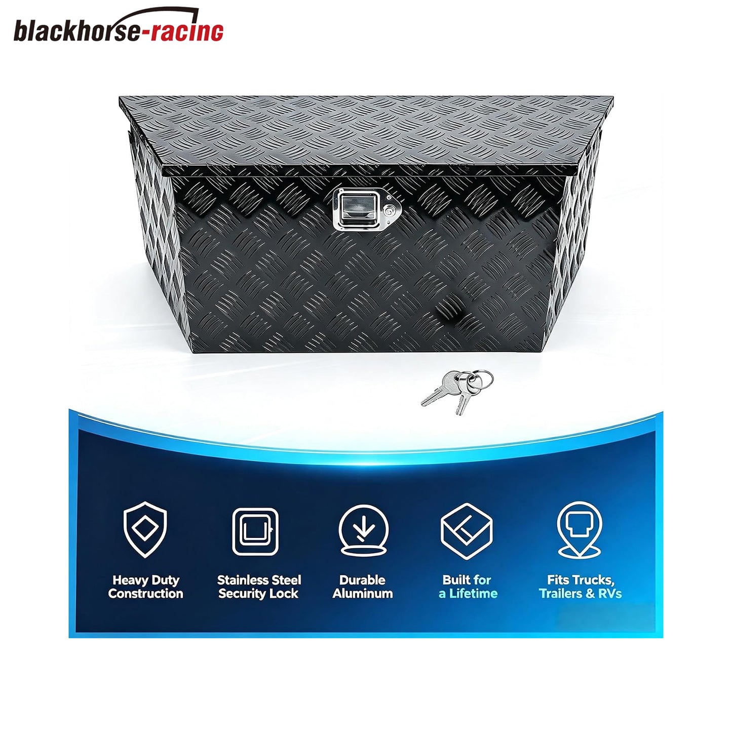 
                  
                    39-inch (approximately 99.1 cm) aluminum trailer tongue box – Heavy-duty toolbox with chest storage
                  
                