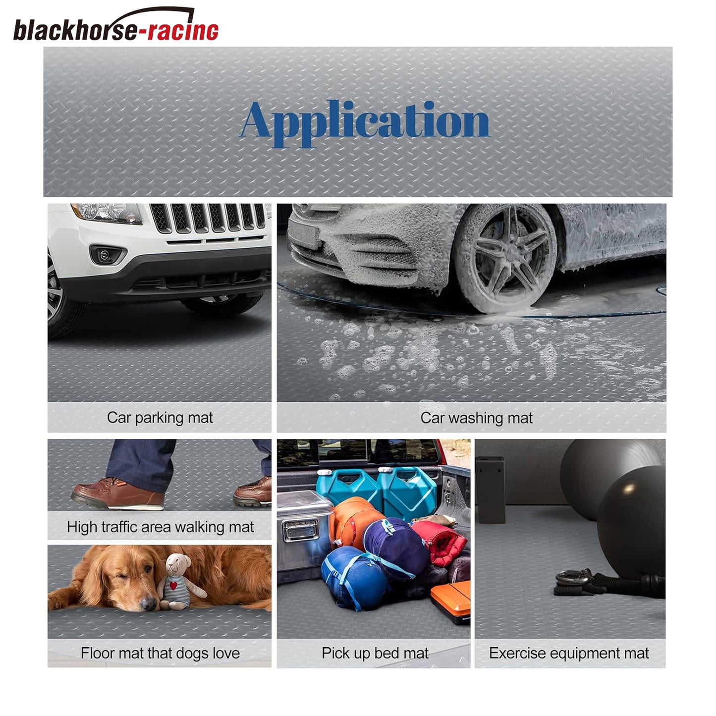 
                  
                    7.8 x 22 FT Garage Floor Mats - Slip Resistant Grip, Water & Stain Resistant PVC Mat for SUVs, RV Trailer,Truck,Pickup.2.8mm Thickened Diamond Plate Flooring Roll for Under Car,Parking Mats
                  
                