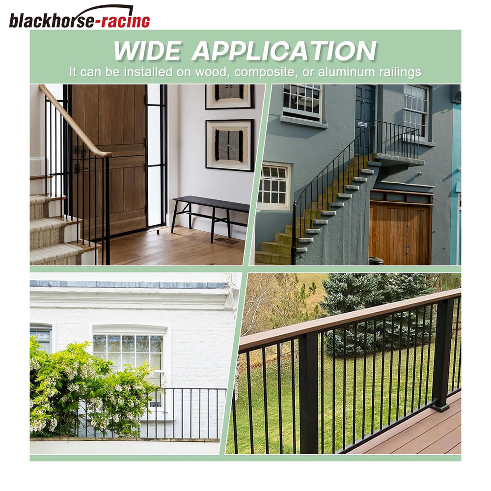 
                  
                    101 Pack 26 Inch Aluminum Deck Balusters 3/4" Diameter Hollow Round Balusters for Deck Railing Deck Spindles with Screws for Railing Fencing Balusters Staircase Spindles with Connectors
                  
                