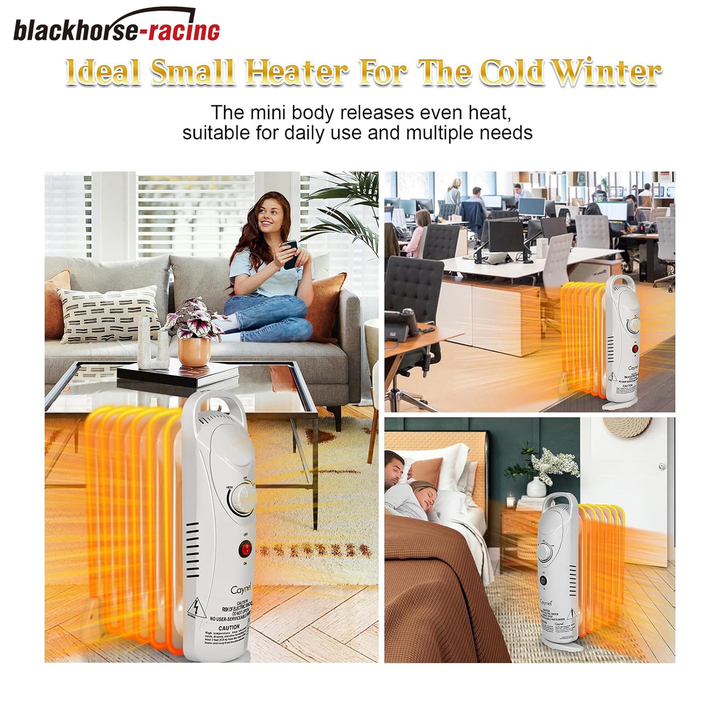 
                  
                    7-Fin Electric Indoor Space Heater, Quiet Portable Room Heat with Thermostat, Energy Saving, Full Room Heater with Safety Features, Fast Heating, White
                  
                
