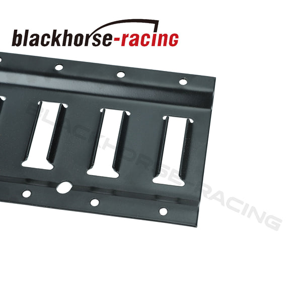 8 Ft E Track Tie-Down Rail System, Powder Coated for Truck/Trailer (8' ETrack)