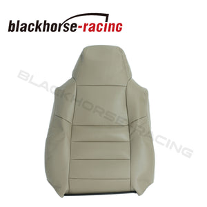 02-07 Compatible with Ford F250 Lariat Driver Lean Back Leather Seat Cover